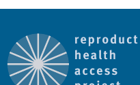 Reproductive Health Access Project